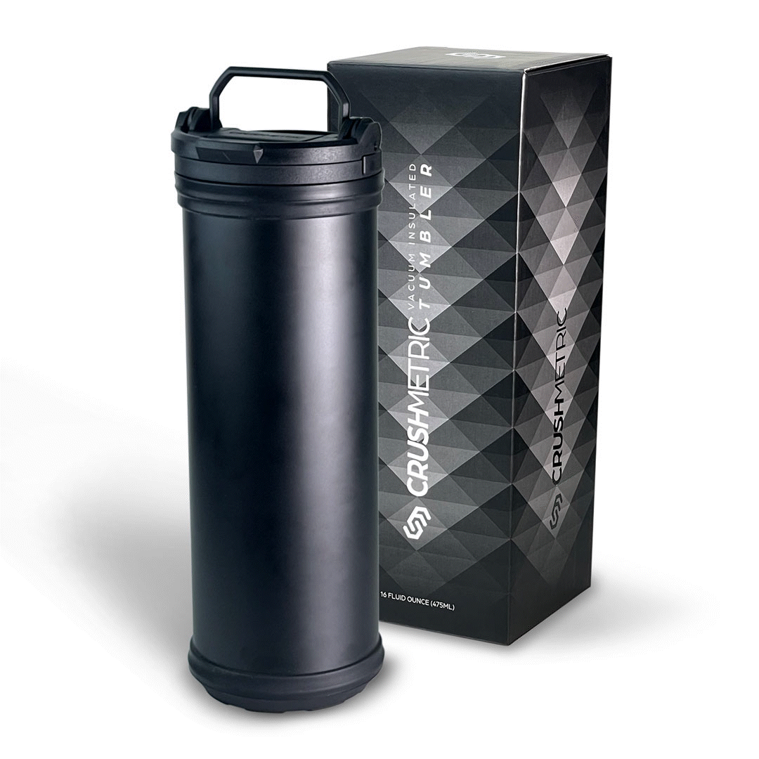 CRUSHMETRIC Tumbler Matte Black